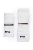 Маленький бавовняний рушник Hugo Boss Waffle Handtowel 50 x 100 cm колір білий