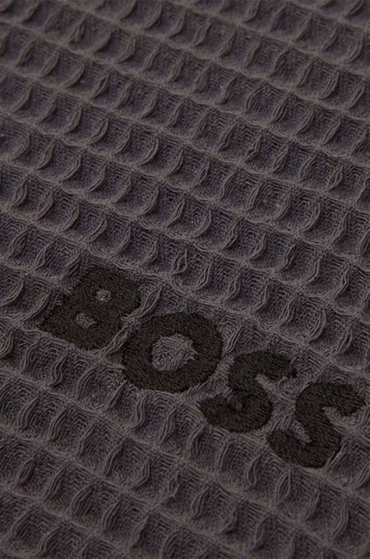 Бавовняний рушник Hugo Boss Waffle Handtowel 50 x 100 cm колір блакитний фото 2