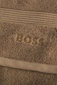 Маленький бавовняний рушник Hugo Boss Handtowel Loft 50 x 100 cm колір жовтий