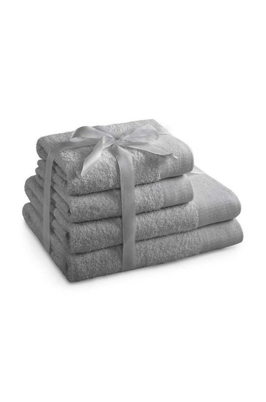 Набір рушників  4-pack колір сірий (3290474)