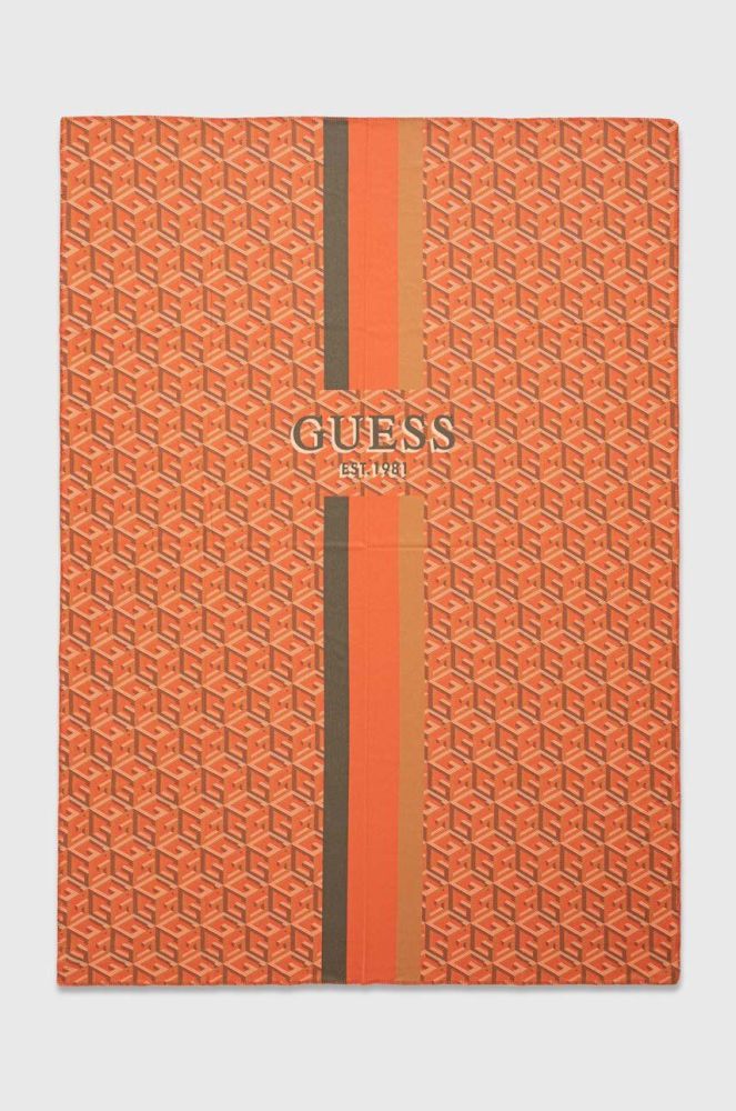 Ковдра Guess 150 x 200 cm колір помаранчевий (3399999)