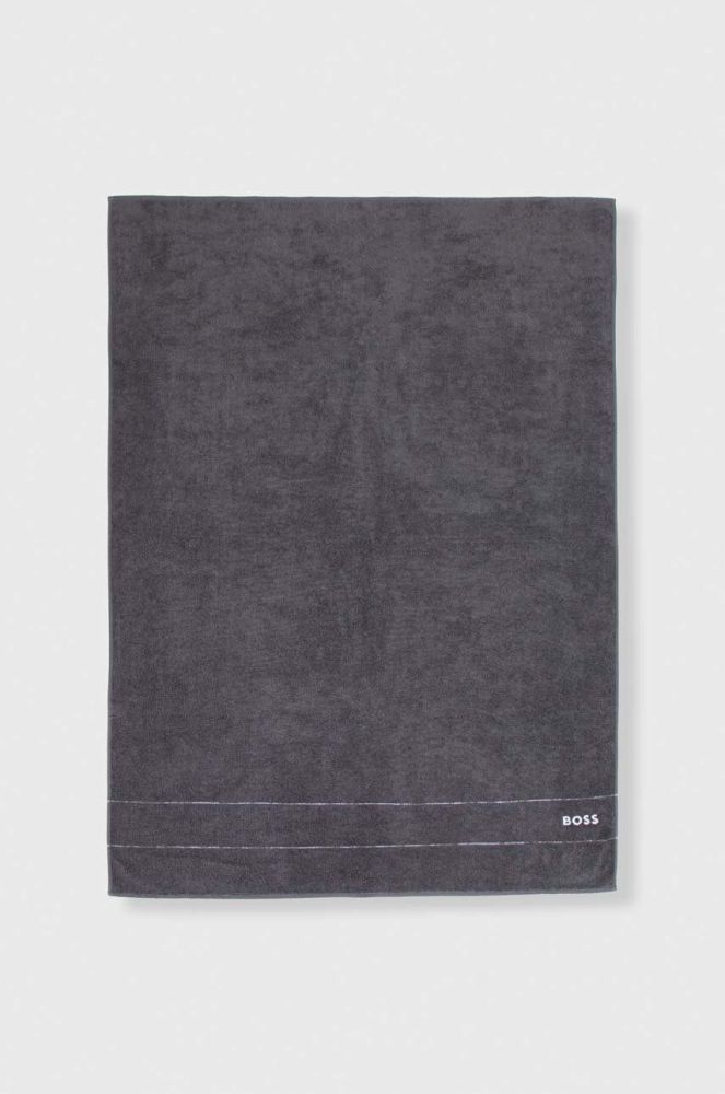 Бавовняний рушник BOSS 100 x 150 cm колір сірий (3531838)