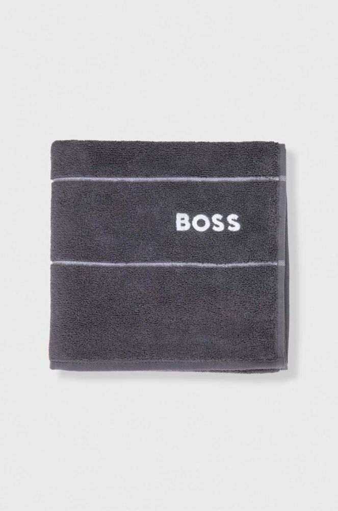 Бавовняний рушник BOSS 50 x 100 cm колір сірий (3530615) фото 2