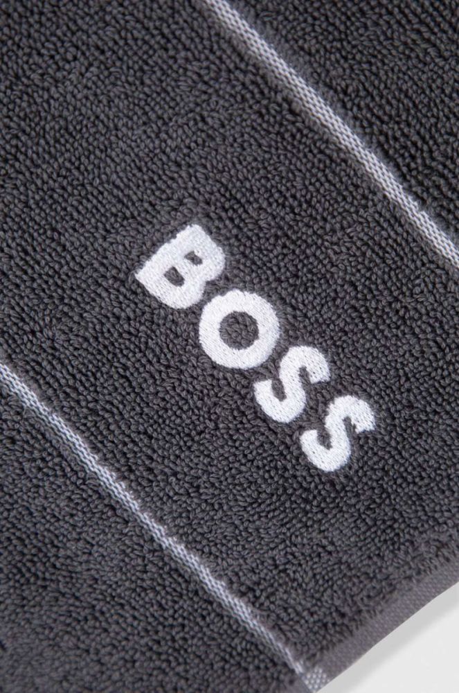 Бавовняний рушник BOSS 50 x 100 cm колір сірий (3530615) фото 3