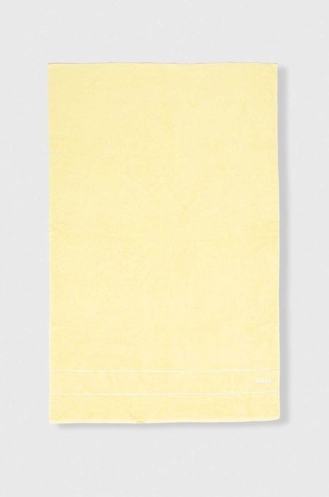 Бавовняний рушник BOSS 100 x 150 cm колір жовтий (3531841)