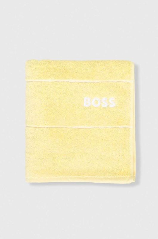 Бавовняний рушник BOSS 50 x 100 cm колір жовтий (3531489) фото 2