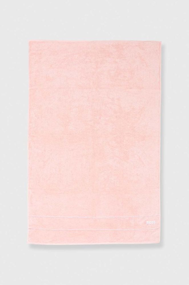 Бавовняний рушник BOSS 100 x 150 cm колір рожевий (3531491)