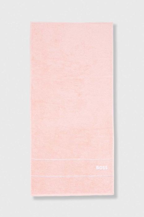 Маленький бавовняний рушник BOSS 50 x 100 cm колір рожевий (3530619)