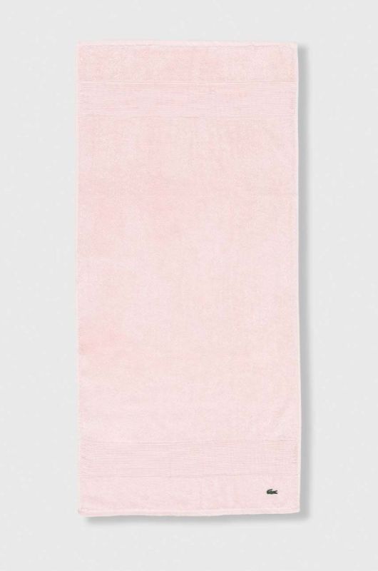 Бавовняний рушник Lacoste 50 x 100 cm колір рожевий (3535735)