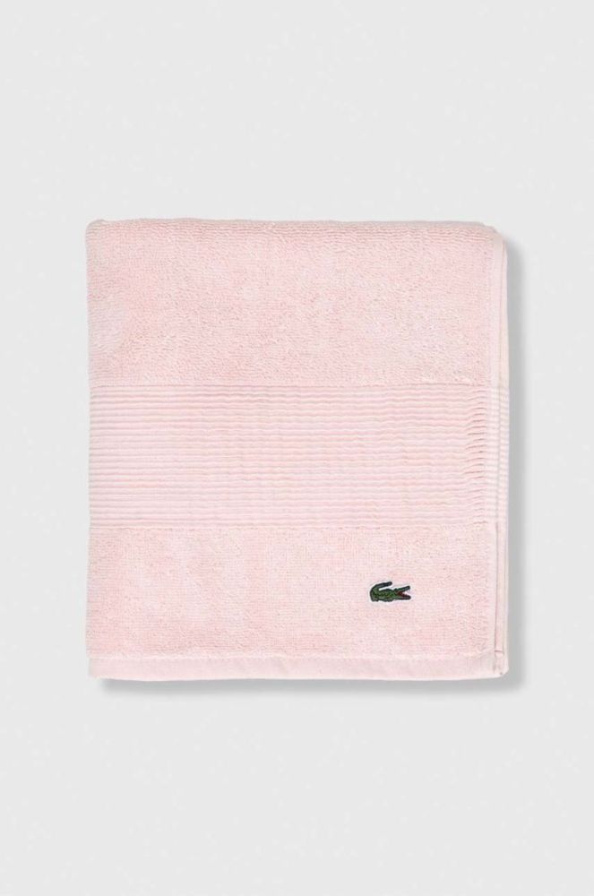 Бавовняний рушник Lacoste 50 x 100 cm колір рожевий (3535735) фото 2