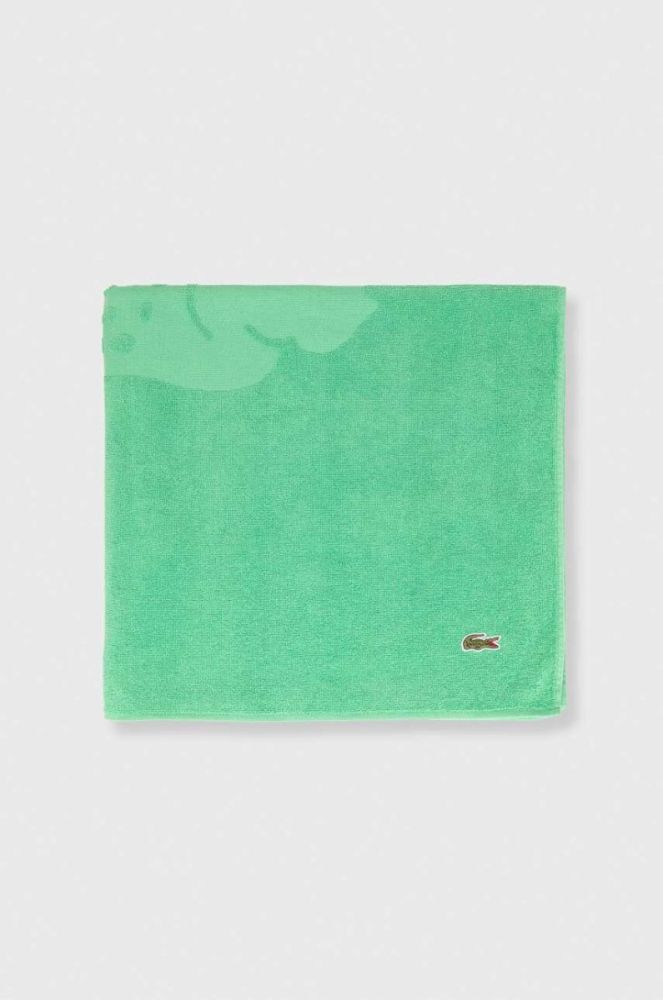 Пляжний рушник Lacoste 90 x 160 cm колір зелений фото 2