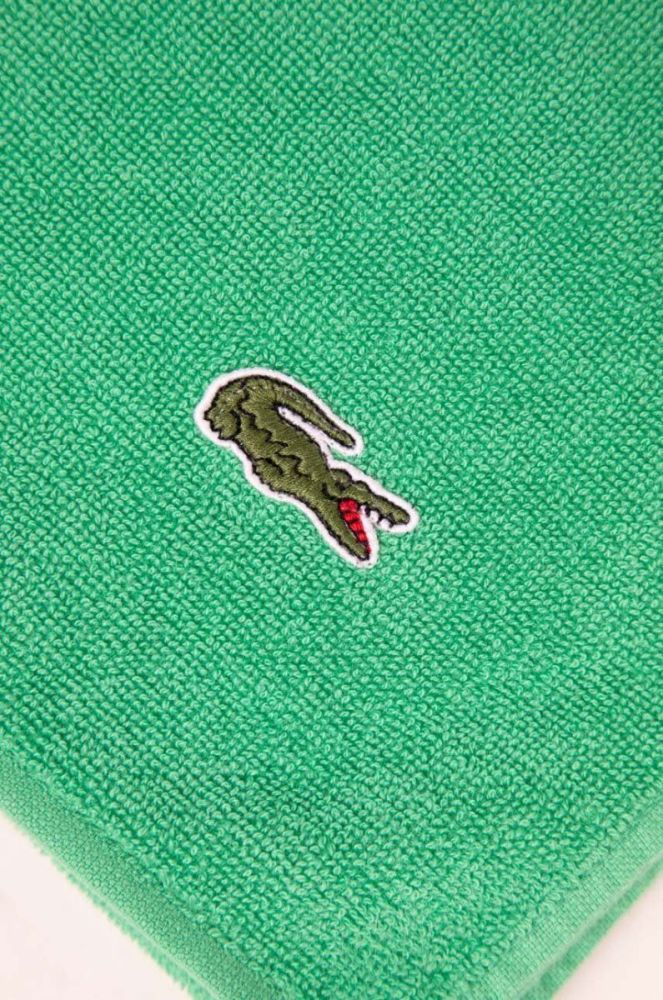 Пляжний рушник Lacoste 90 x 160 cm колір зелений фото 3