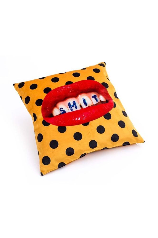 Декоративна подушка Seletti Shit x Toiletpaper колір барвистий фото 3