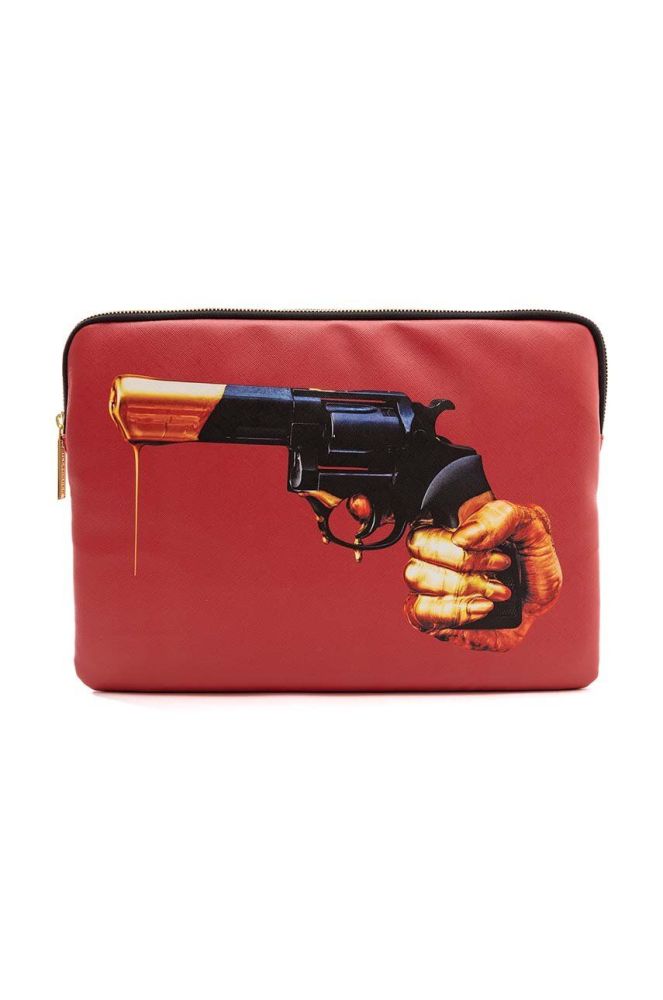 Чохол для ноутбука Seletti Revolver 34,5 x 25 x 2 cm колір барвистий