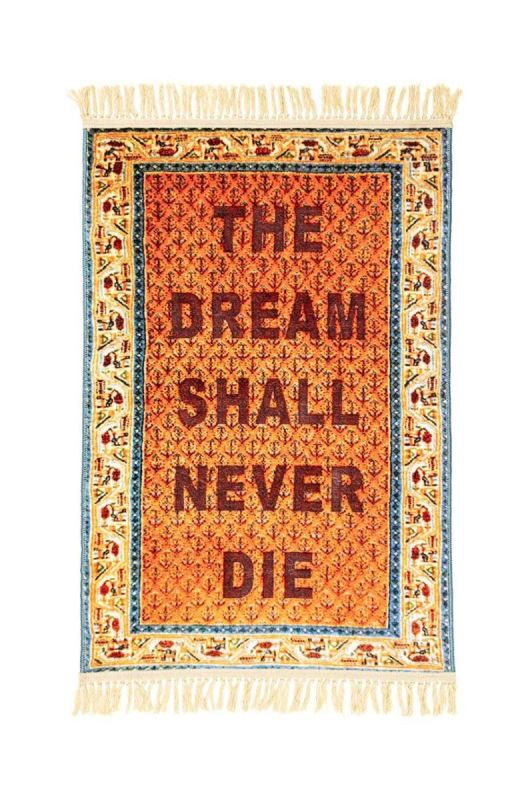 Килим Seletti Burnt Carpet The Dream 80 x 120 cm колір барвистий