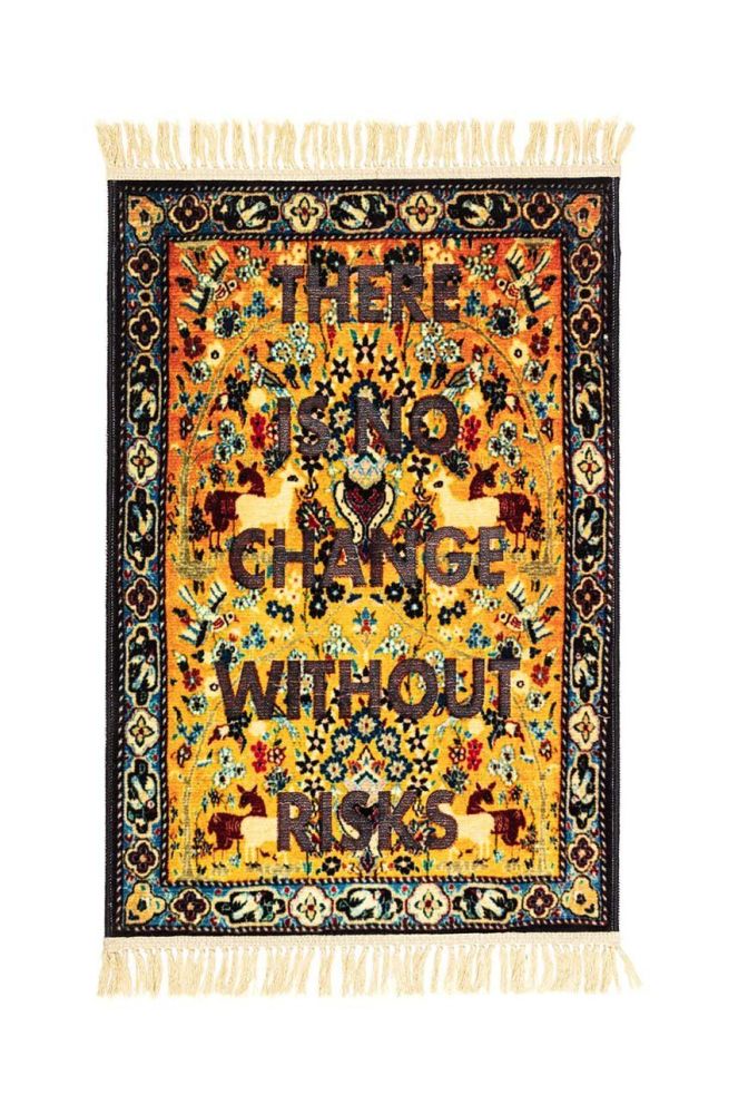 Килим Seletti Burnt Carpet Change 80 x 120 cm колір барвистий