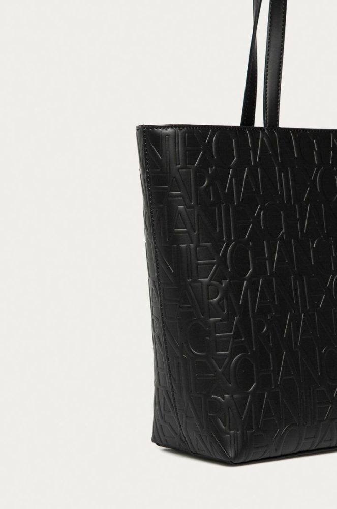 Armani Exchange - Сумочка колір чорний (729383) фото 4