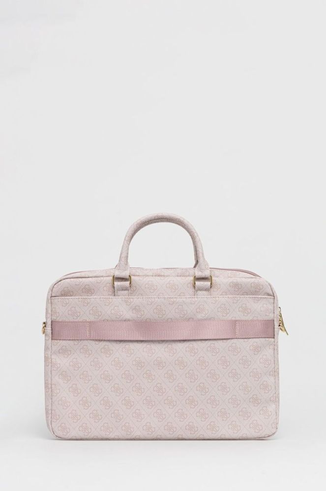Сумка для ноутбука Guess колір рожевий (1788025) фото 4
