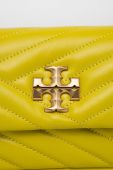 Шкіряна сумочка Tory Burch колір зелений (3143659)