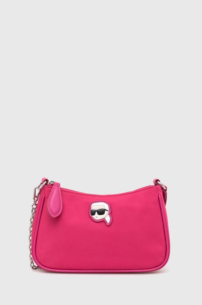 Сумочка Karl Lagerfeld колір рожевий (3348310)