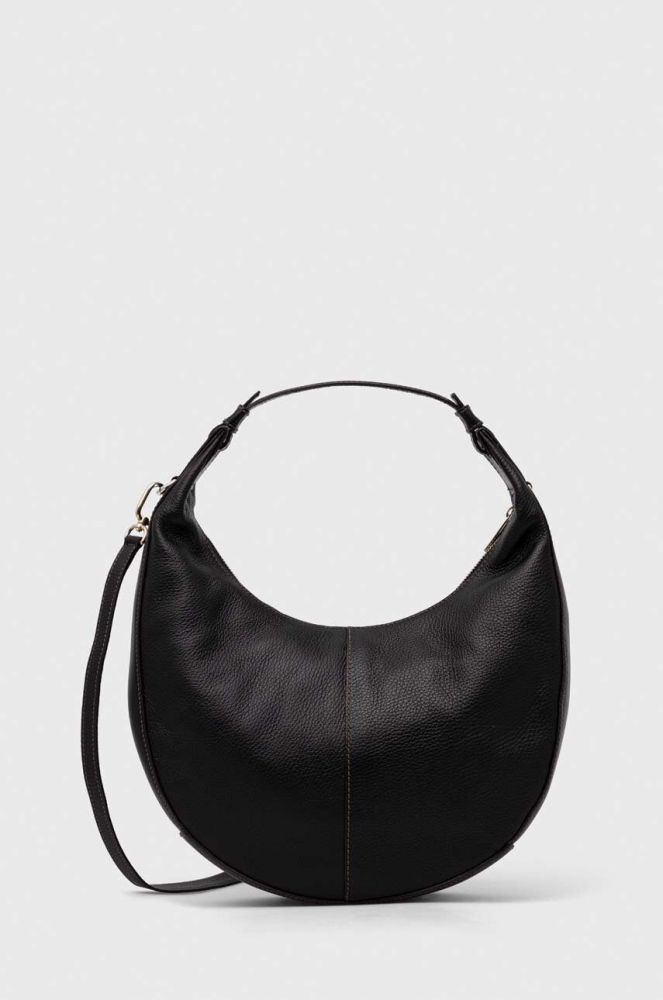 Шкіряна сумочка Furla Miastella колір чорний (3402404)