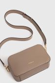 Шкіряна сумочка Furla колір бежевий (3296319)
