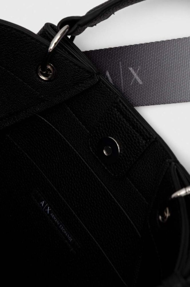 Сумочка Armani Exchange колір чорний (3418232) фото 6