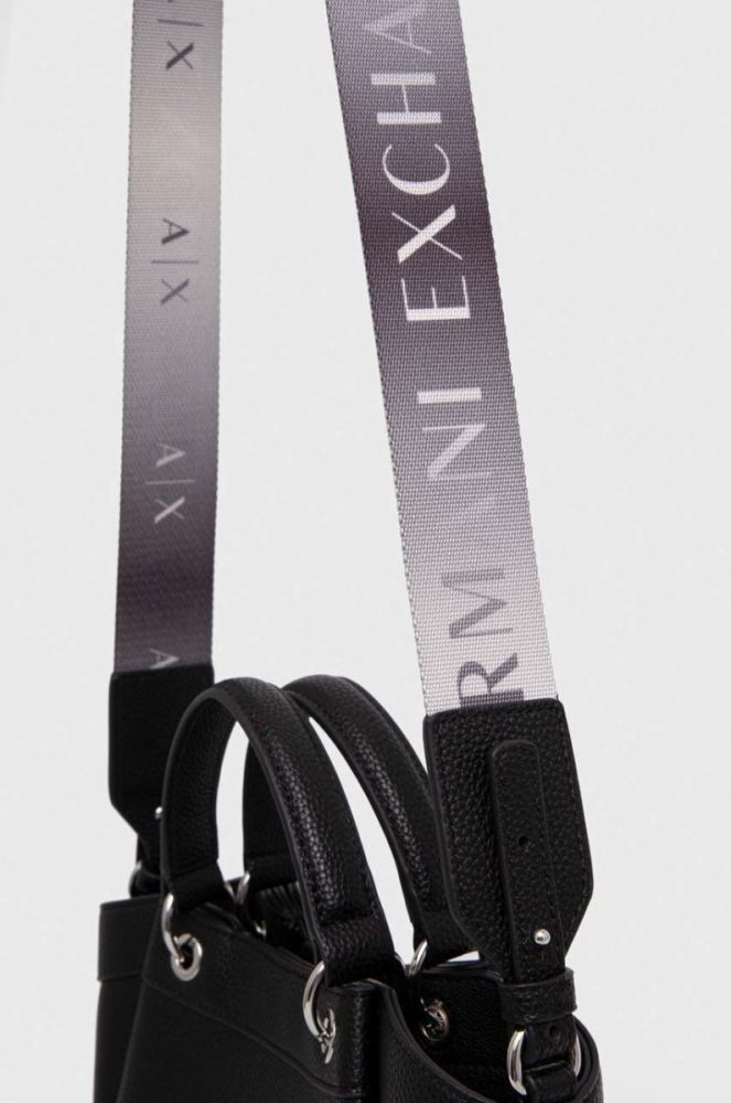 Сумочка Armani Exchange колір чорний (3397106) фото 4
