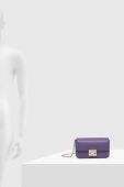 Шкіряна сумочка Furla колір фіолетовий (3445115)