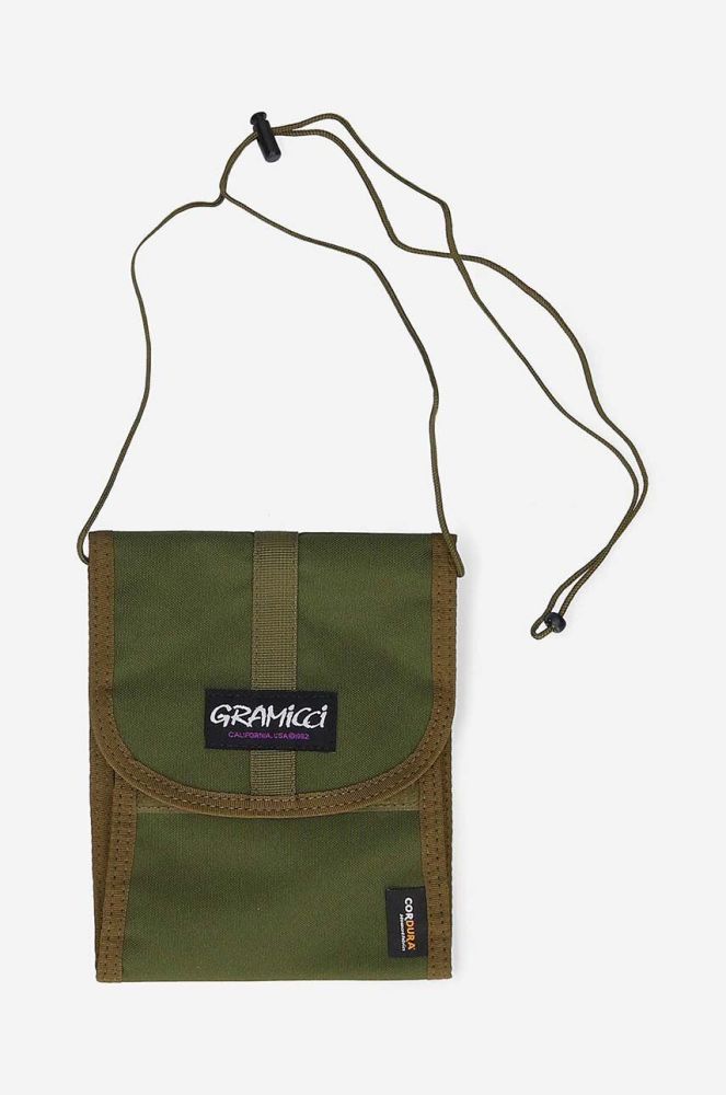 Сумка Gramicci Cordura Neck Pouch колір зелений G3SB.085-beige