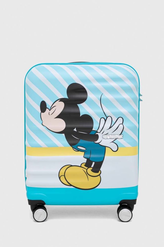 Валіза American Tourister x Disney колір блакитний