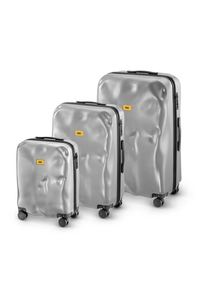 Валіза Crash Baggage ICON Medium Size колір сірий фото 11