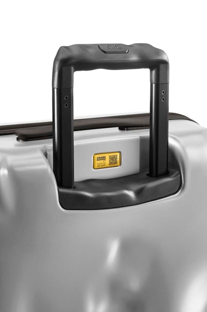 Валіза Crash Baggage ICON Medium Size колір сірий фото 7