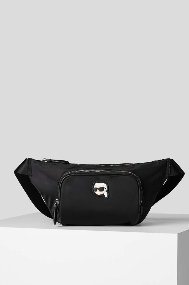 Сумка на пояс Karl Lagerfeld колір чорний (3351048)