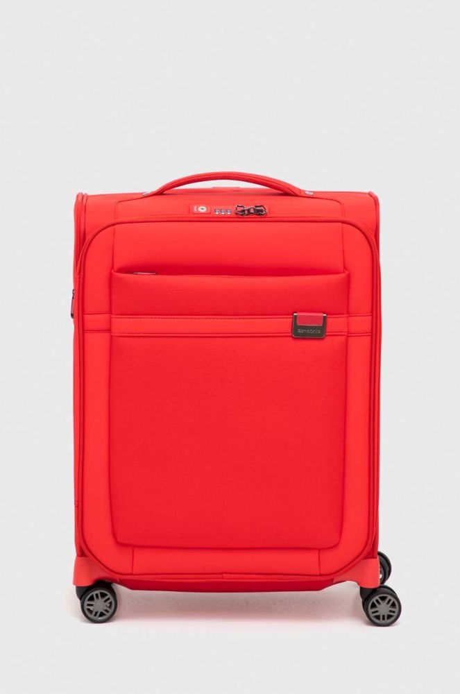 Валіза Samsonite колір червоний