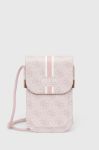 Чохол для телефону Guess колір рожевий (3553373)