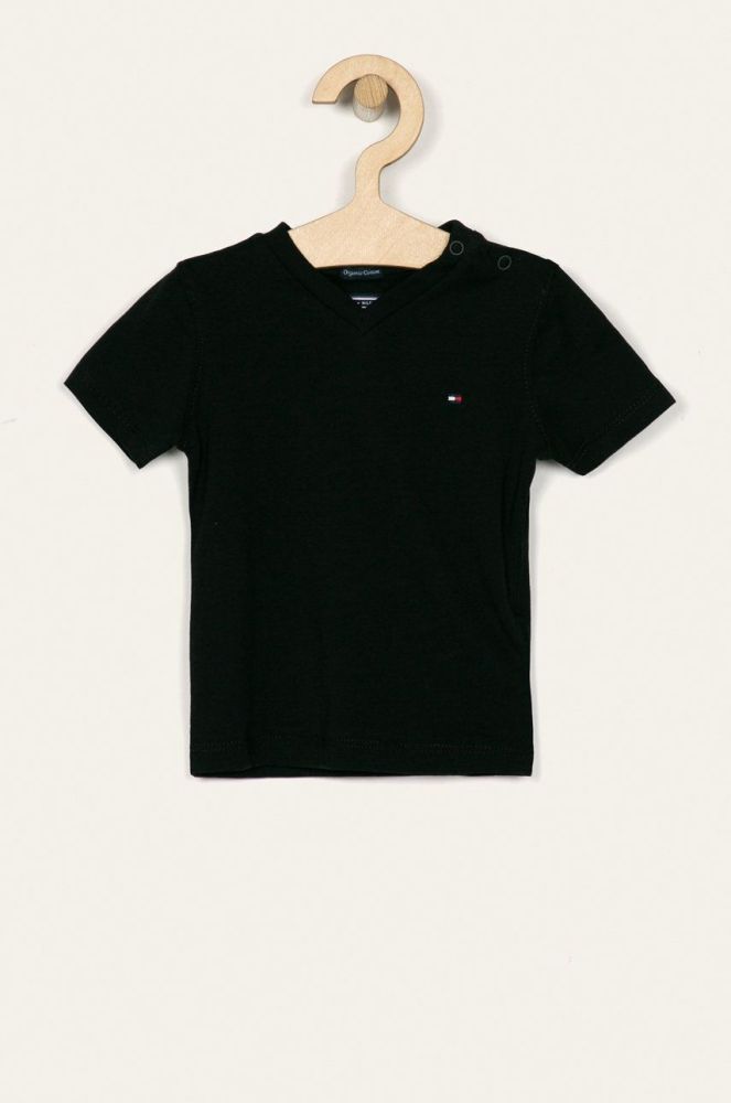 Tommy Hilfiger - Дитяча футболка KB0KB04142 колір чорний