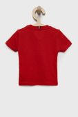 Дитяча бавовняна футболка Tommy Hilfiger колір червоний з принтом (2557961)