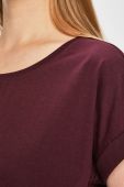 Vila - Футболка колір бордо (213969)