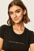 Футболка лаунж Emporio Armani Underwear колір чорний (514304)