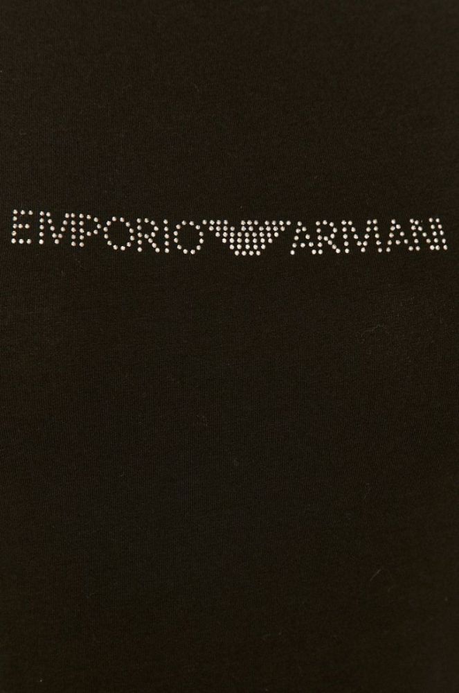 Футболка лаунж Emporio Armani Underwear колір чорний (514304) фото 5