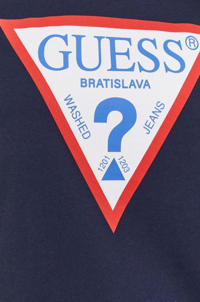 Футболка Guess жіноча колір синій (1426911) фото 7
