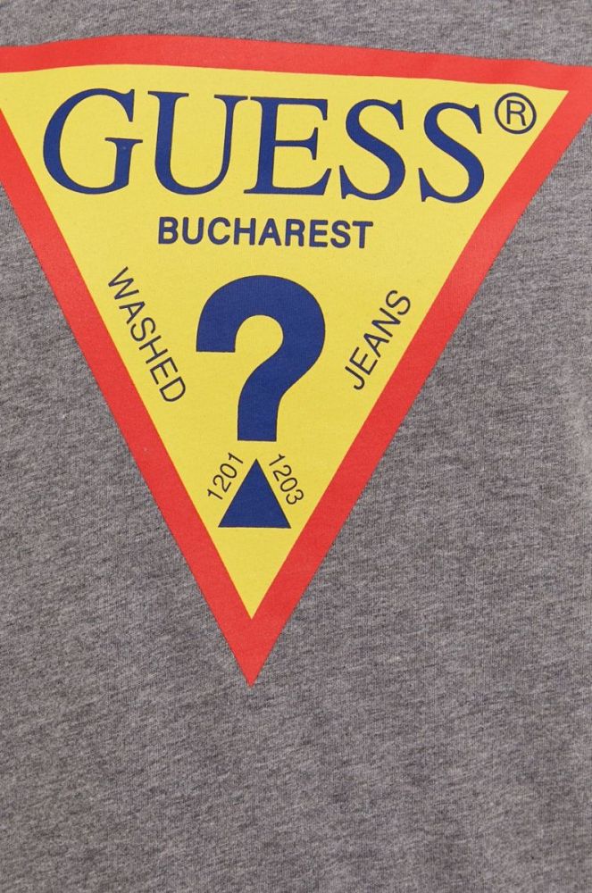 Футболка Guess жіноча колір сірий (1426919) фото 7