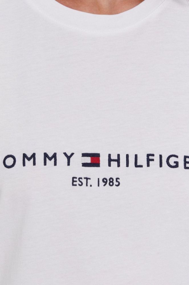 Бавовняна футболка Tommy Hilfiger колір білий (1526944) фото 4