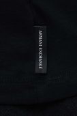 Бавовняна футболка Armani Exchange колір чорний (2227172)