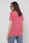 Футболка Pieces жіноча колір рожевий