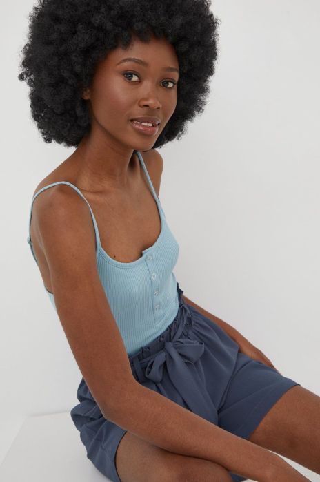 Топ Pieces жіночий колір бірюзовий