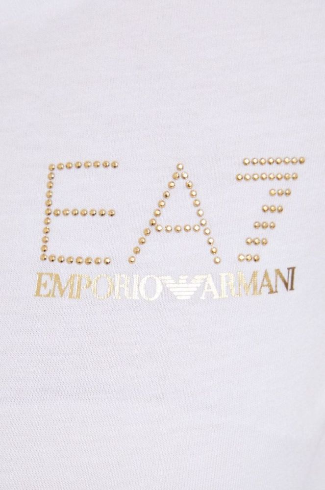 EA7 Emporio Armani - Футболка колір білий (1975965) фото 5