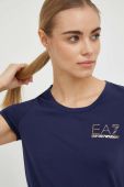 Футболка EA7 Emporio Armani жіноча колір чорний (2894467)