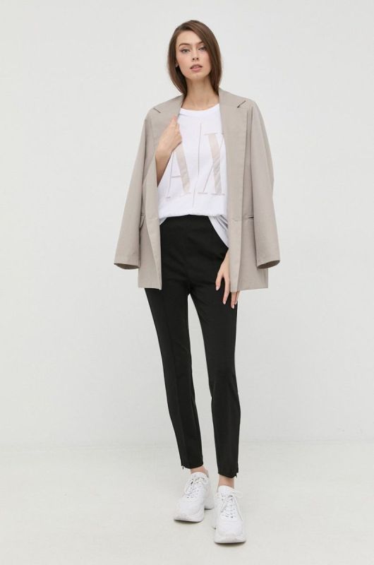 Футболка Armani Exchange жіноча колір білий (2531177) фото 2